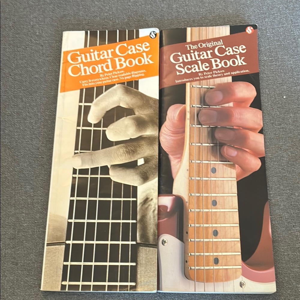 Guitar Case Chord and Scale Books